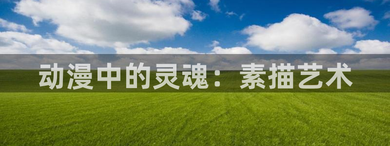 age动漫：动漫中的灵魂：素描艺术