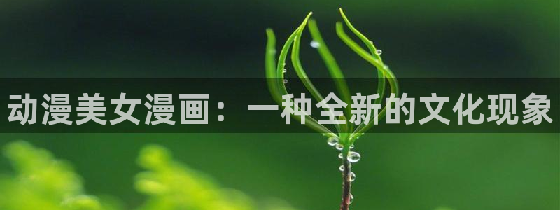 kakaopage韩漫官网：动漫美女漫画：一种全新的文化现象