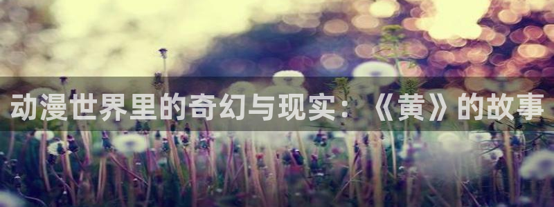 韩国漫画平台kakaopage：动漫世界里的奇幻与现实：《黄》的故事